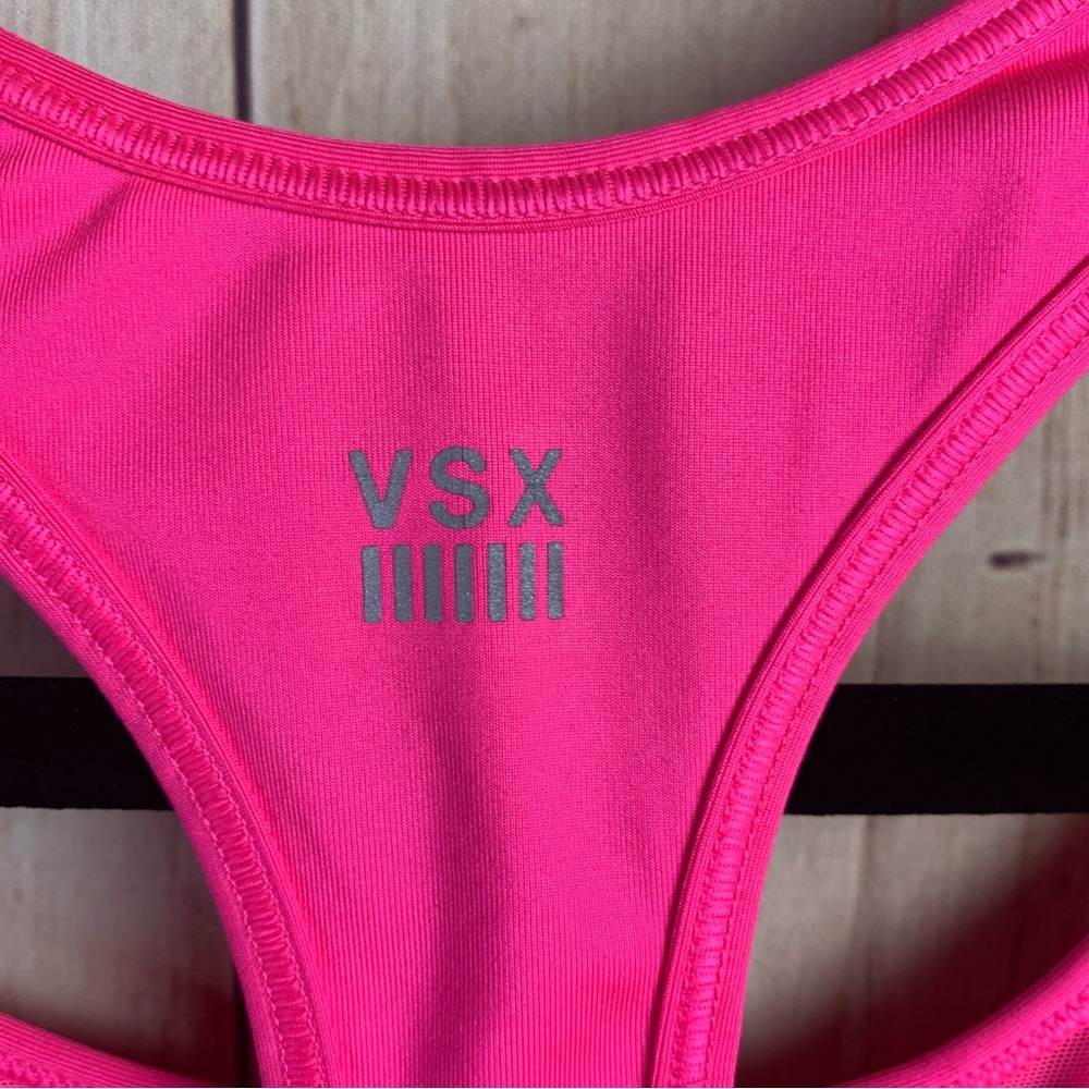 VSX Neon Pink Sports Bra - Picture 3 of 5